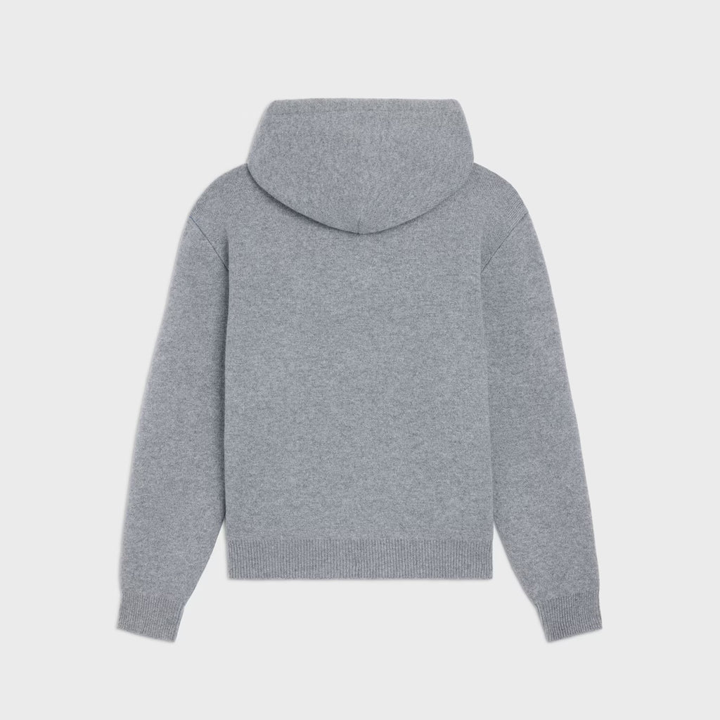 Winniemodo,Winniemodony,Celine RY0QZ0X73.10DU,Celine hooded sweater cashmere,Celine hoodie sweater grey,Celine knit hoodie gr