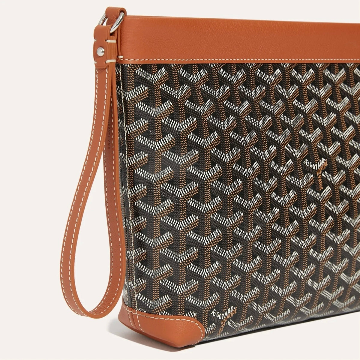 Winniemodo,Winniemodony,Goyard Conti Pouch black/tan,Goyard pouch black/tan,Goyard pouch sale,Goyard clutch black/tan,Goyard