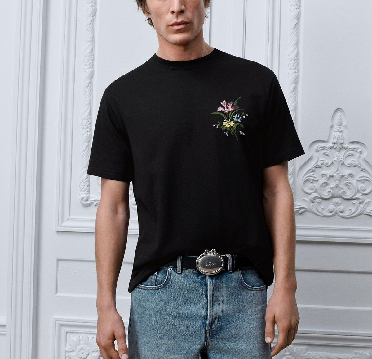 Winniemodo,Winniemodony,Dior 693J640A3282,Dior T-Shirt,Dior T- Shirt mens,Dior T-Shirt secret garden,Dior Tee black,Dior clot
