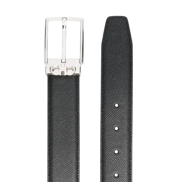 Ferragamo logo buckle belt,Ferragamo logo buckle belt silver buckle,Ferragamo logo buckle belt black,Ferragamo mens belt,Ferr
