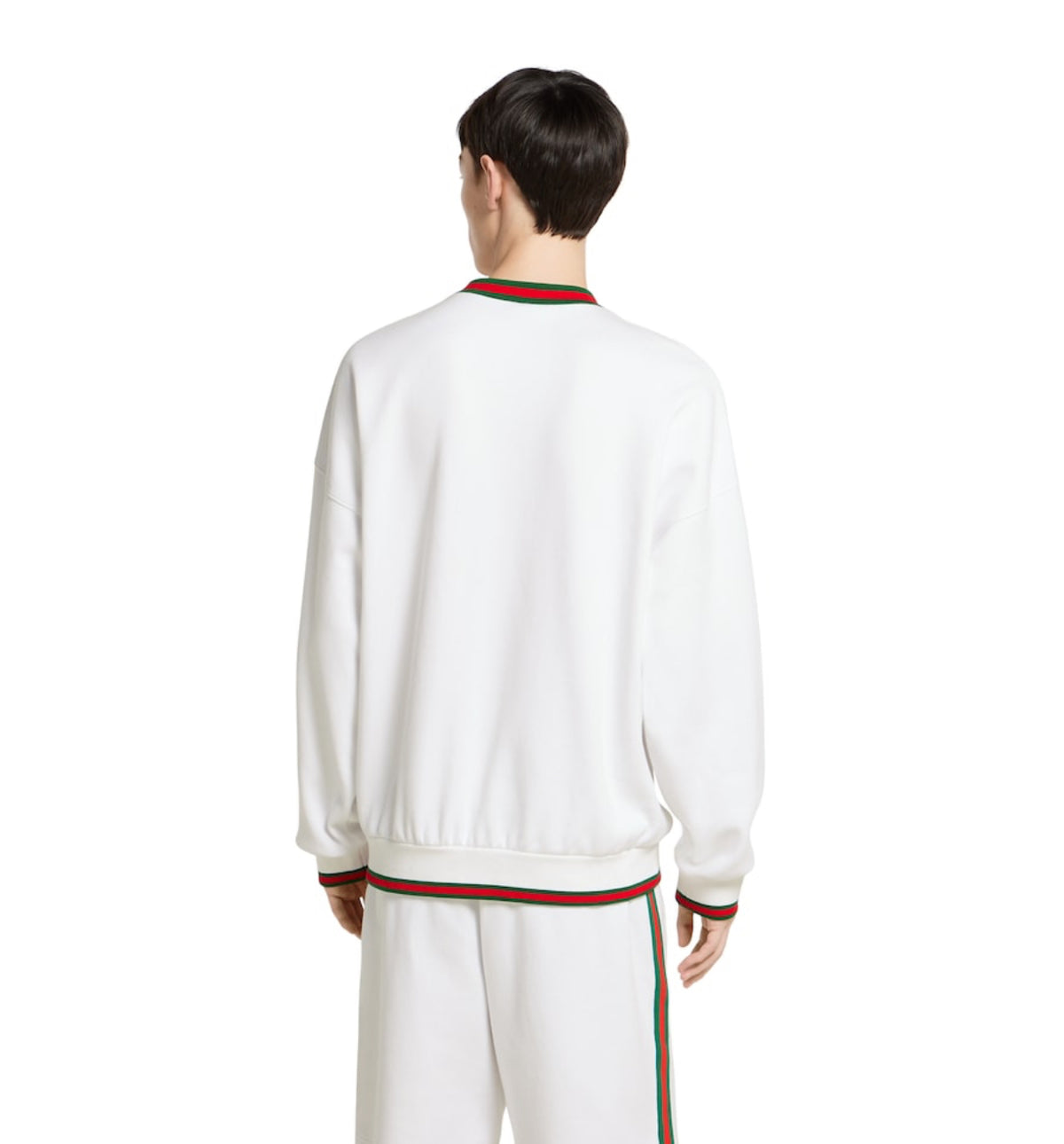 Winniemodo,Winnie modo,Gucci 833932 XJHCS,Gucci piquet sweatshirt,Gucci sweater,Gucci sweater sale,Gucci sweater white,Gucci