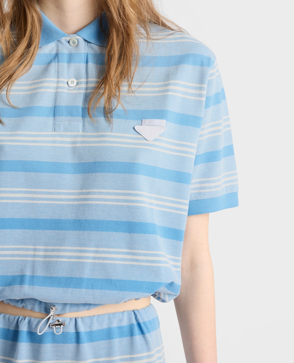 Winniemodo,Winniemodony,Prada 39609,Prada polo shirt,Prada polo shirt striped,Prada polo shirt sale,Prada womenswear outlet,P