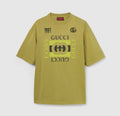 Winniemodo,Winnie modo,Gucci 798115 XJHDA,Gucci printed cotton jersey T-shirt,Gucci T-shirt 2025,Gucci t-shirt green,Gucci te