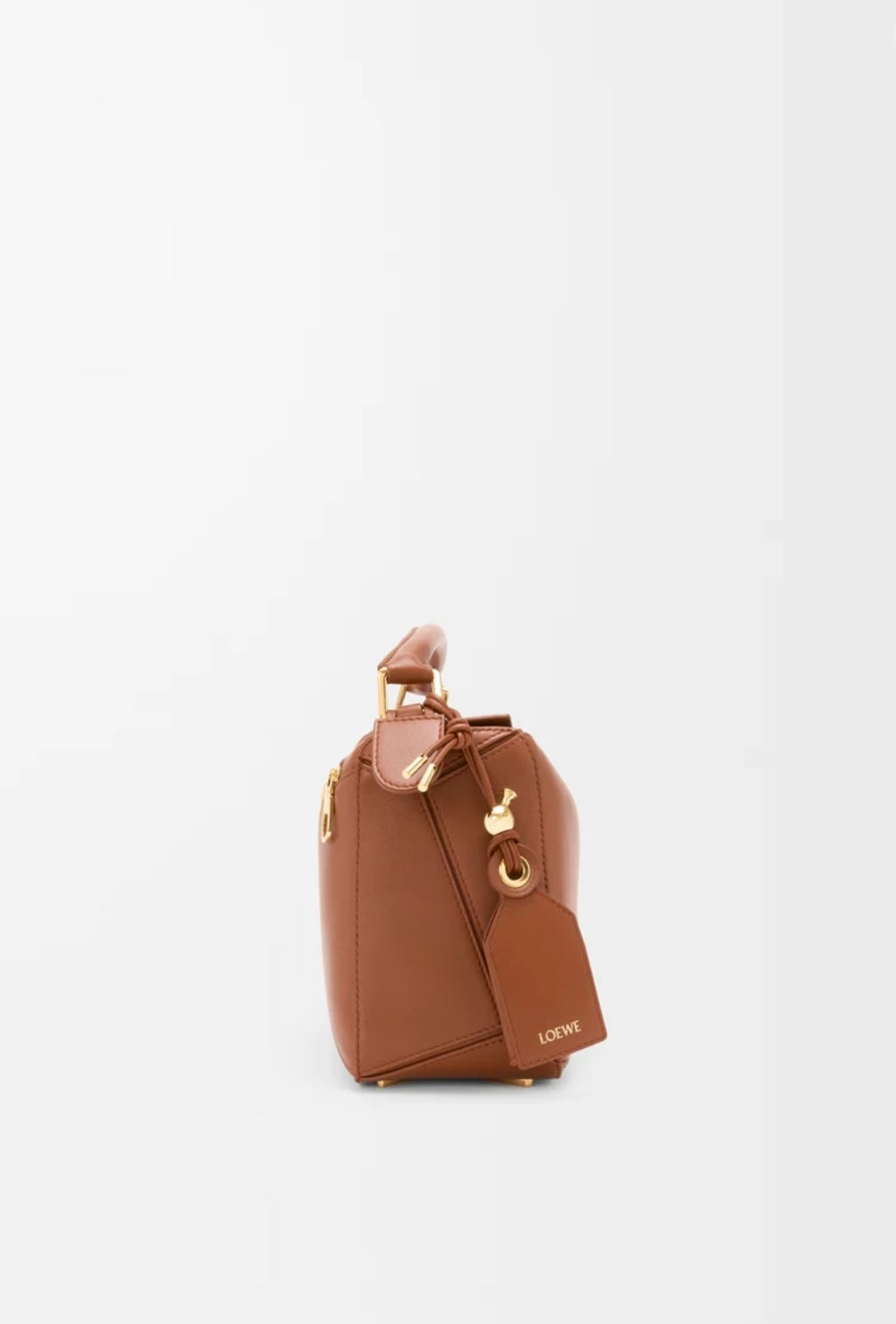 Loewe puzzle bag,Loewe puzzle brown bag,Loewe puzzle bag small,Loewe small featherlight puzzle bag,Loewe bag,Loewe Lambskin p