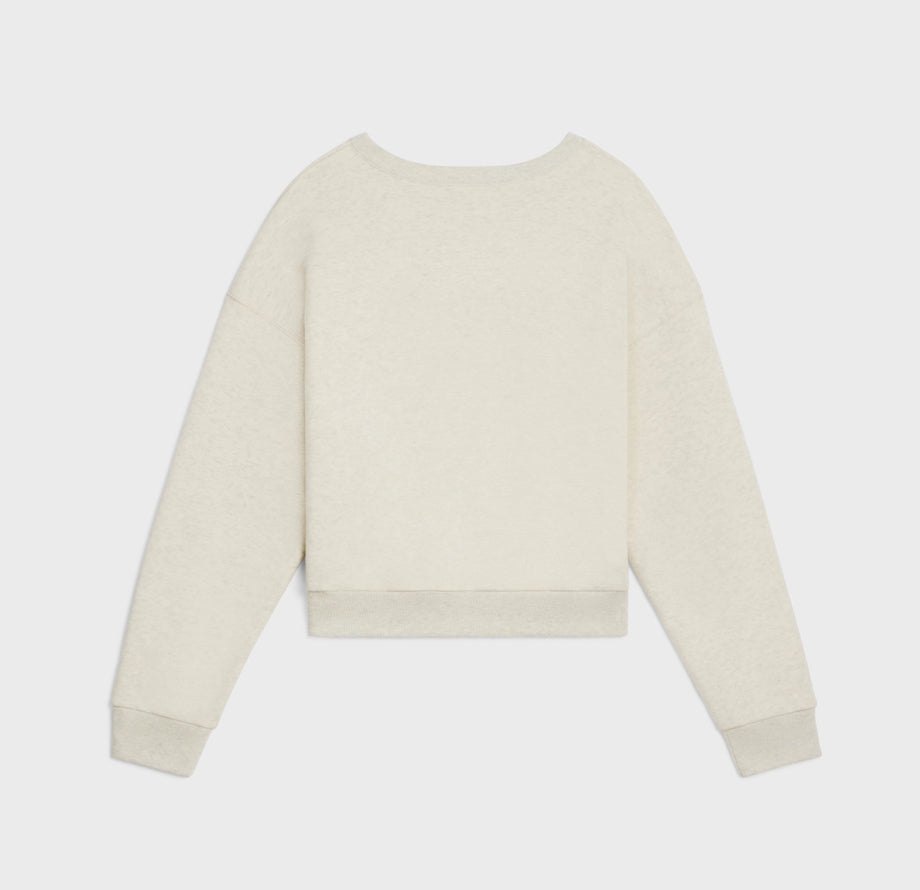 Celine sweatshirt in cotton fleece,celine online shop,celine sweatshirt outlet ,celine men's sweatshirt,celine 2Y87D649W.02LQ