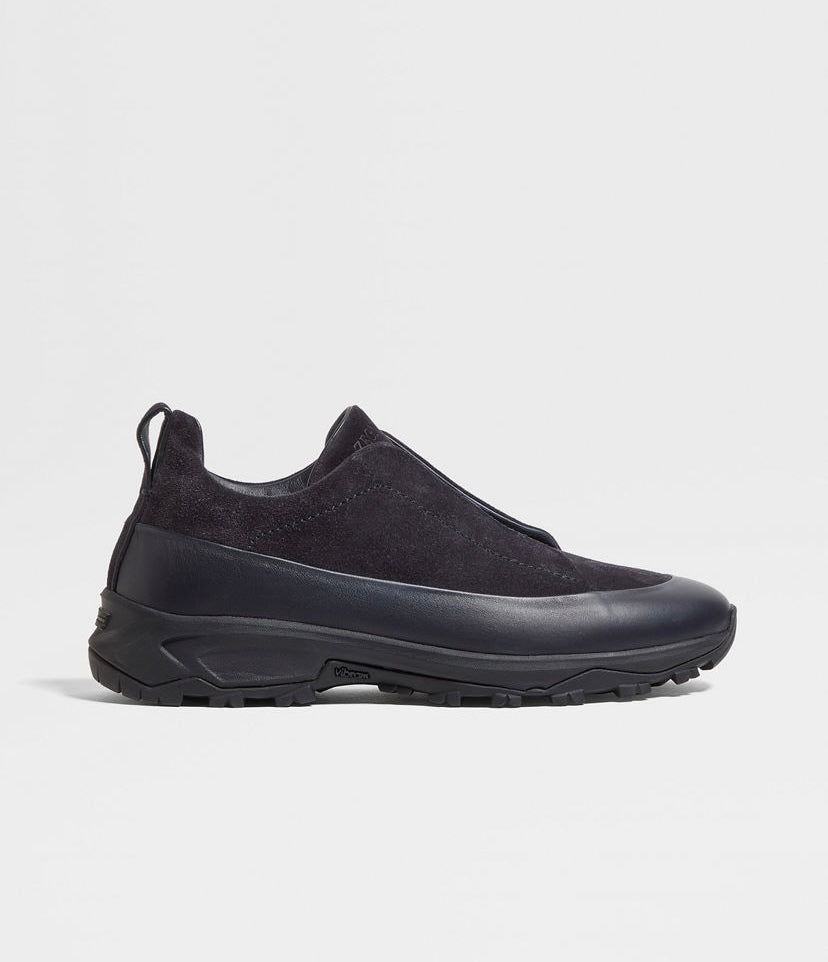 Winniemodo,Winniemodony,Zegan S7008Z,Zegna triple stitch sneakers, Zegna triple stitch sneakers sale,Zegan sneaker suede navy