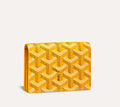 Winniemodo,Winnie modo,Goyard Malesherbes card wallet,Goyard Malesherbes,Goyard Malesherbes card wallet yellow,Goyard cardhol