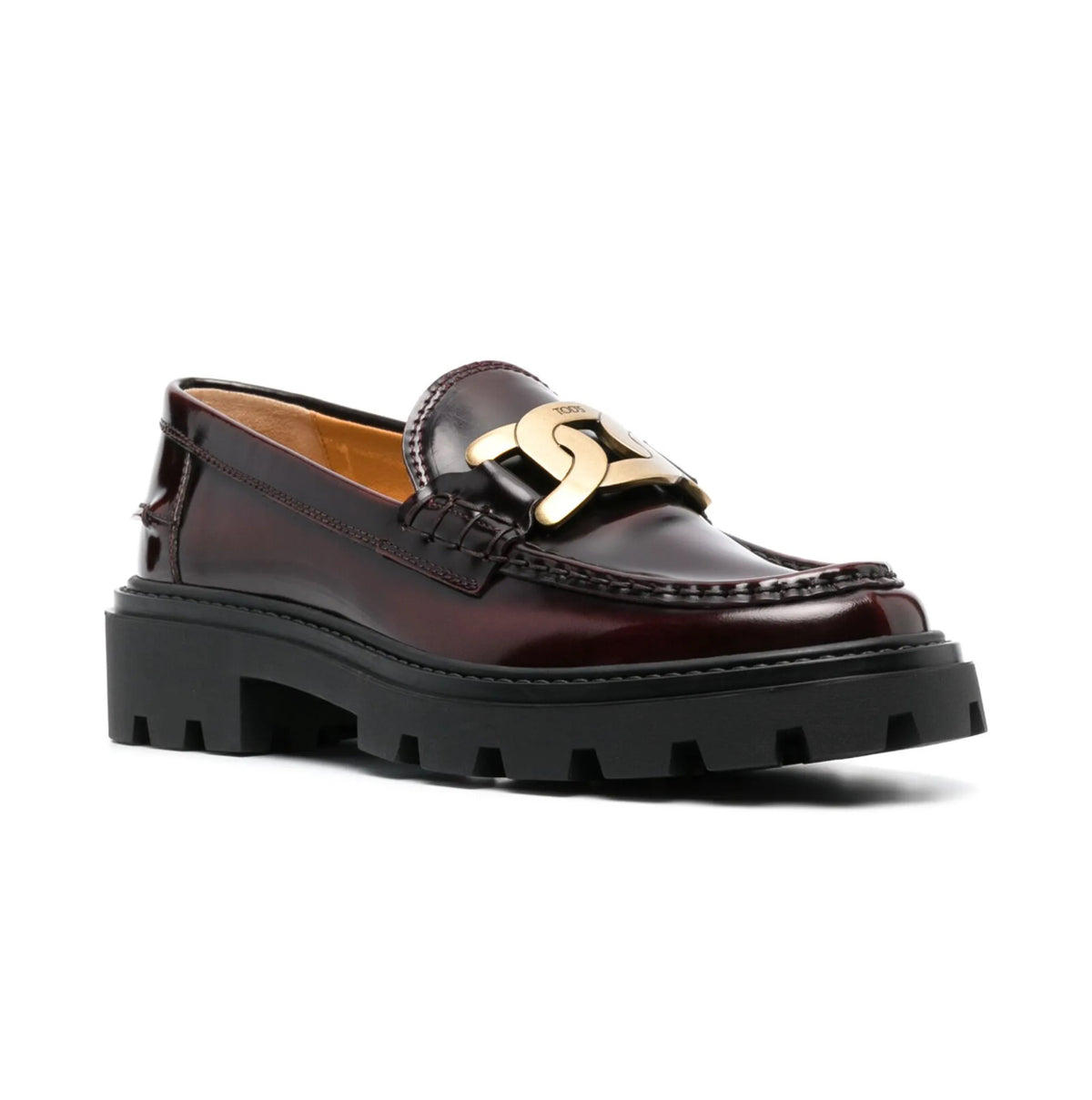 Winniemodo,Winniemodony,Tod’s logo plaque leather loafers dark red,Tod’s loafer red,Tod’s loafer wine red sale,Tod’s loafer o
