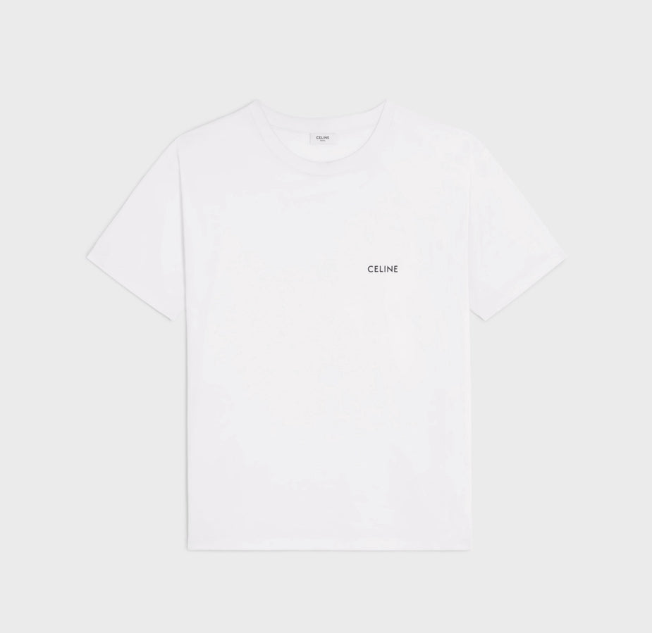 Celine loose T-shirt in cotton jersey