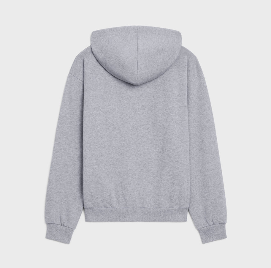 Celine hoodie in cotton fleece , celine 2Y321670Q ,celine men's hoodie , celine on sale, celine online shop,celine men's fash