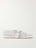 Winniemodo,Winnie modo,Alaïa cut out leather ballerinas,Alaïa ballerinas,Alaïa ballerinas sale,Alaia flat,Alaia flat sale,Ala