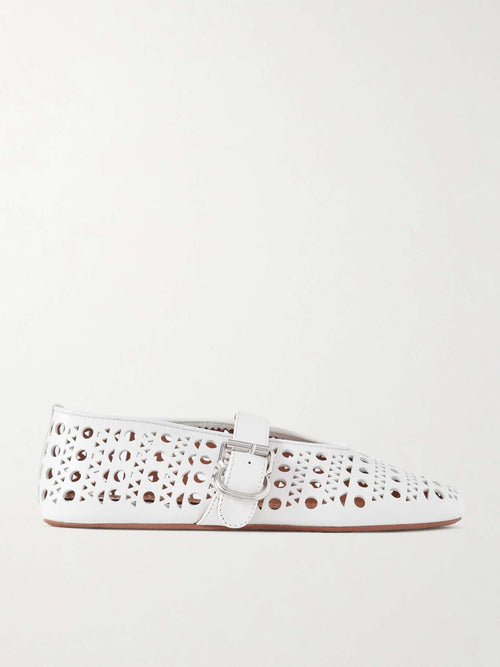 Winniemodo,Winnie modo,Alaïa cut out leather ballerinas,Alaïa ballerinas,Alaïa ballerinas sale,Alaia flat,Alaia flat sale,Ala