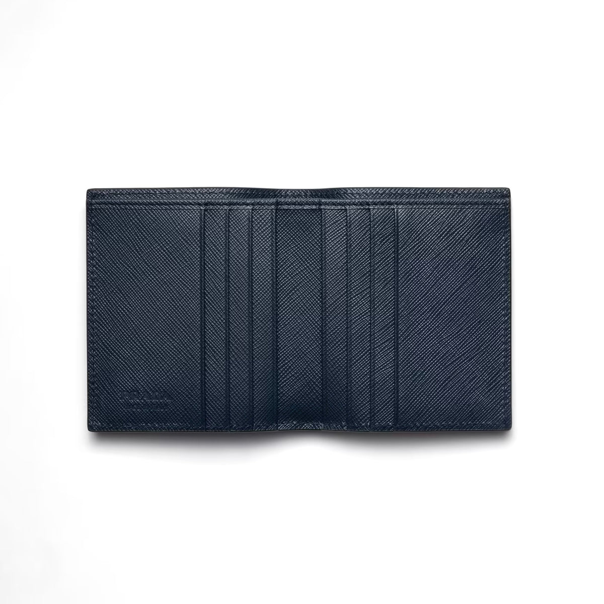 Prada 2MO004,Prada Saffiano leather wallet,Prada Saffiano silver metal,Prada leather wallet,Prada mens wallet,Prada wallet on