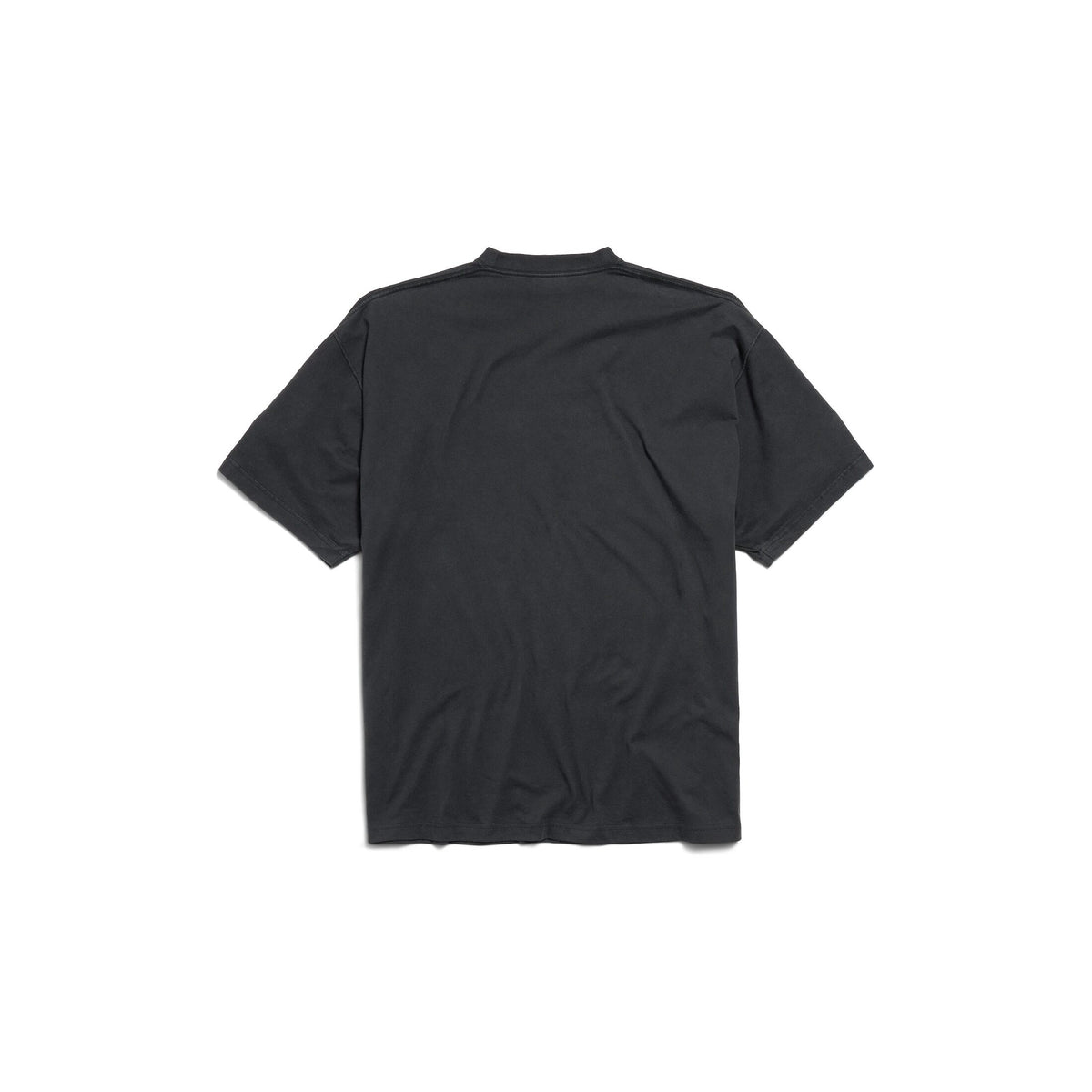 Balenciaga 831305TSVH4,Balenciaga uniform merch oversized T-shirt,Balenciaga black T-shirt,Balenciaga T-shirt sale,Balenciaga