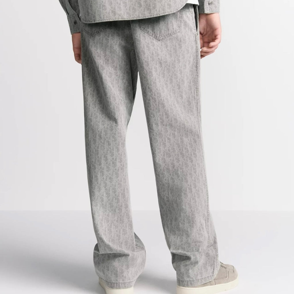 Dior 513D191A3001,Dior jeans grey,Dior trousers men,Dior pants grey men,Dior jeans price,Dior jeans on sale,Dior jeans monogr