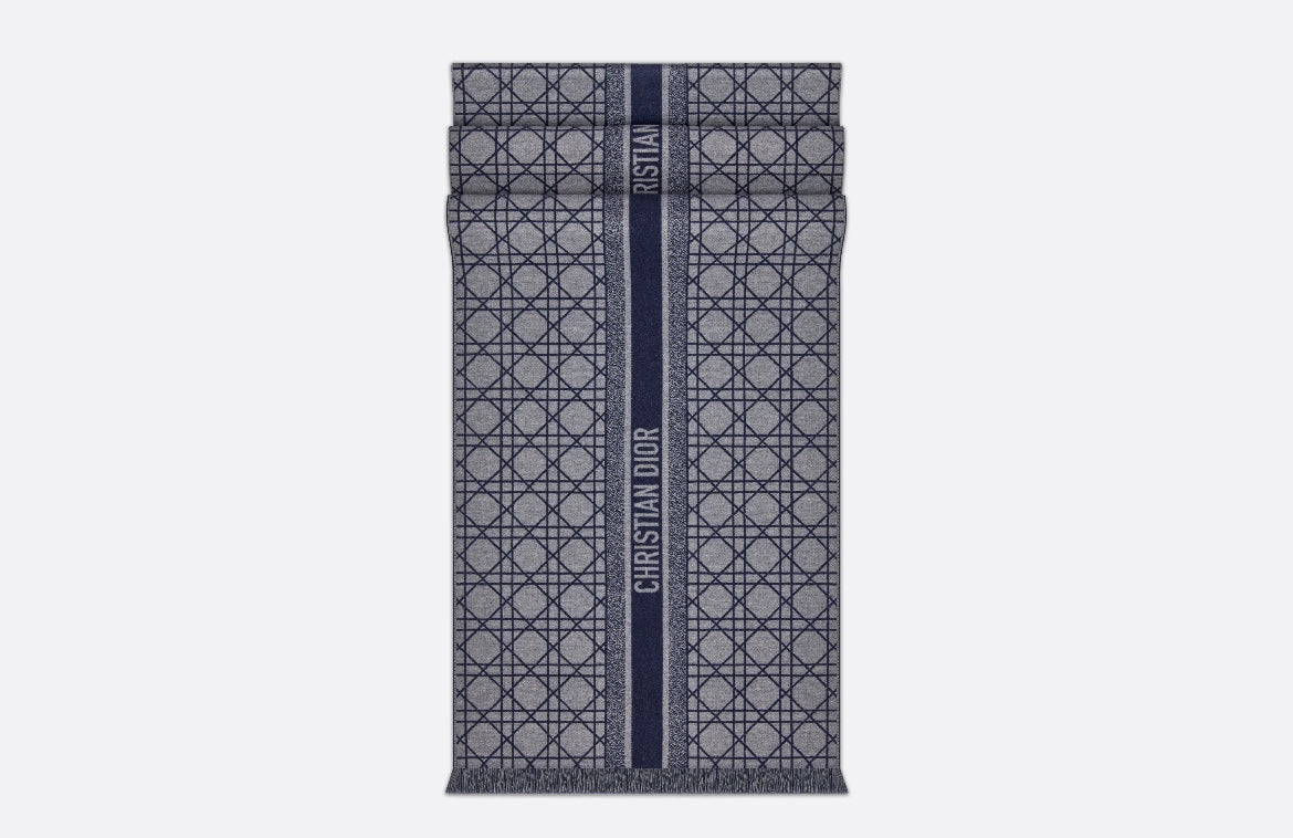 Dior cannage scarf,Dior 31CAN205I005 ,dior scarf authentic,dior scarf outlet,Dior oblique shawl,dior scarf onsale,dior scarf