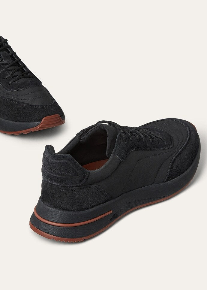 Winniemodo,Winnie modo,Loro Piana FAQ222,Loro Piana Week end walk black,Loro Piana sneaker,Loro Piana sneaker black,Loro Pian