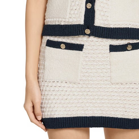 Gucci 836182 XKESV,Gucci cotton crochet skirt,Gucci white skirt,Gucci skirt,Gucci crochet white skirt,Gucci skirt on sale,Guc
