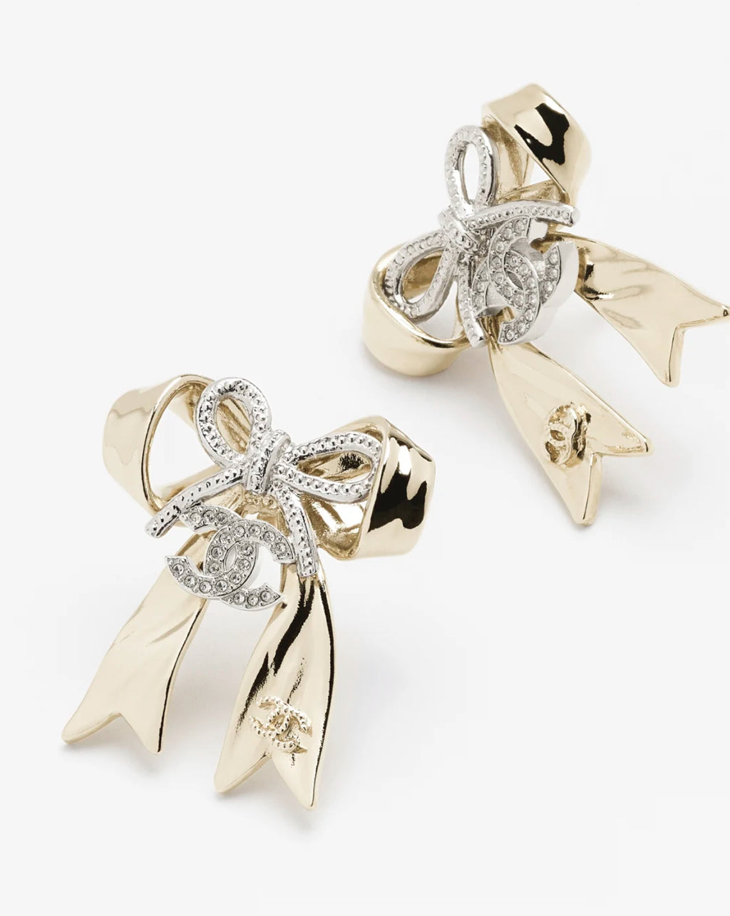 Chanel ribbon earrings,Chanel ribbon studs,Chanel earrings,Chanel earrings sale,Chanel studs,Chanel sale