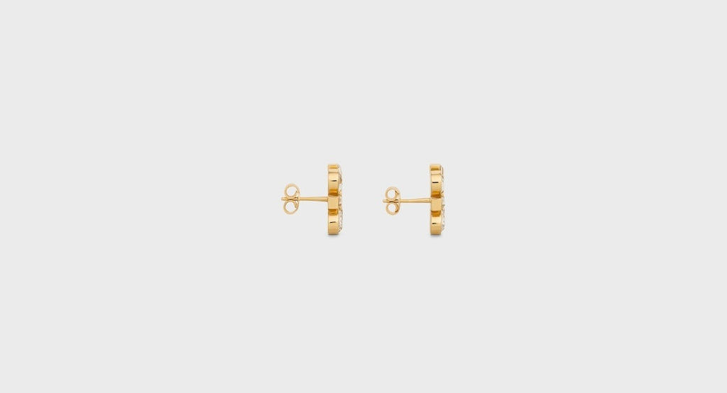 Winniemodo,Winnie modo,Celine studs,Celine studs sale,Celine earrings,Celine earrings sale,Celine Daisy earrings gold,Celine