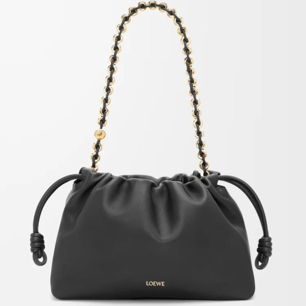 Loewe Medium Flamenco purse, Loewe Medium Flamenco bag, Loewe Flamenco bag, Loewe black flamenco bag, Loewe Medium Flamenco b