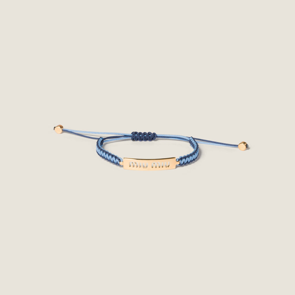 Winniemodo,Winniemodony,MIU MIU 5IB782,MIU MIU cotton bracelet,MIU MIU bracelet,MIU MIU bracelet sale,MIU MIU bracelet outlet