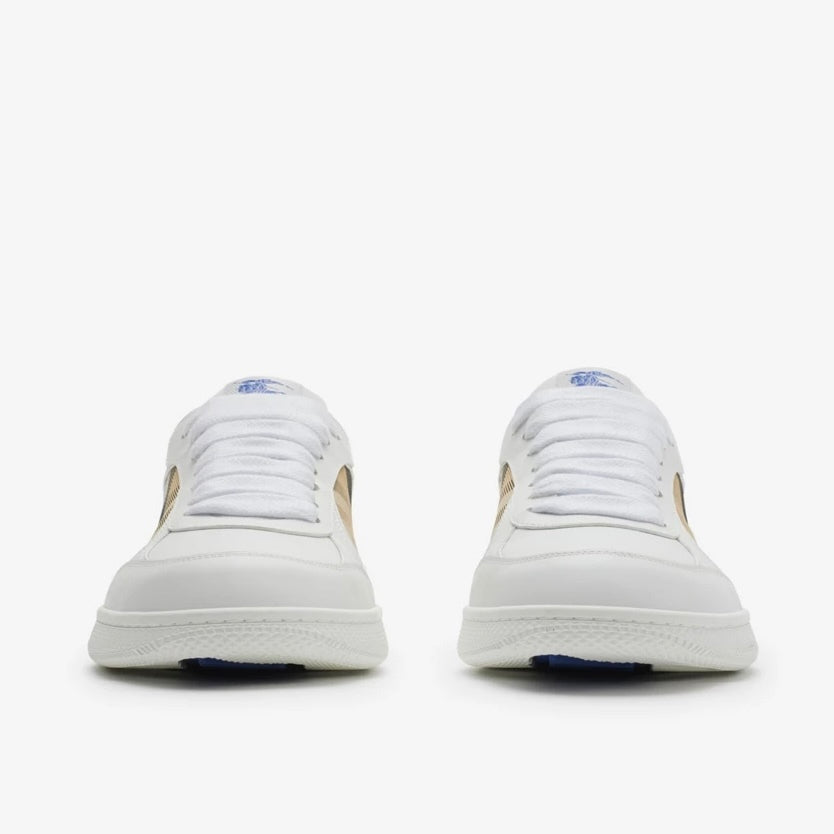 Burberry 81086491,Burberry Check Terrace Sneakers,Burberry checkered sneaker,Burberry check sneaker,Burberry white check snea
