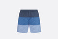 Dior 593B111A2021,Dior swim shorts,Dior blue swim shorts,Dior swim shorts 2025,Dior swim shorts three blue color,Dior monogra