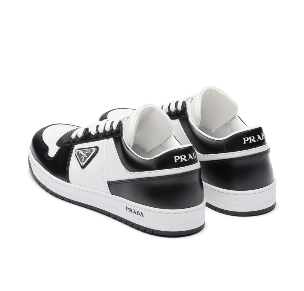Prada 2EE364,Prada downtown low top sneaker,Prada sneaker black and white,Prada mens sneaker,Prada sneaker for sale,Prada men
