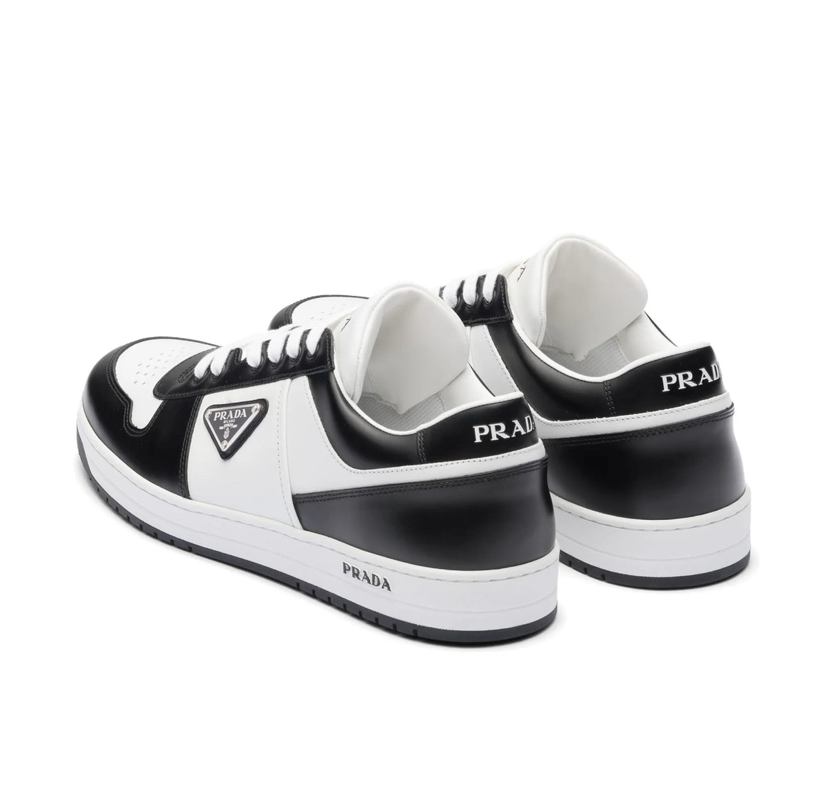 Prada 2EE364,Prada downtown low top sneaker,Prada sneaker black and white,Prada mens sneaker,Prada sneaker for sale,Prada men