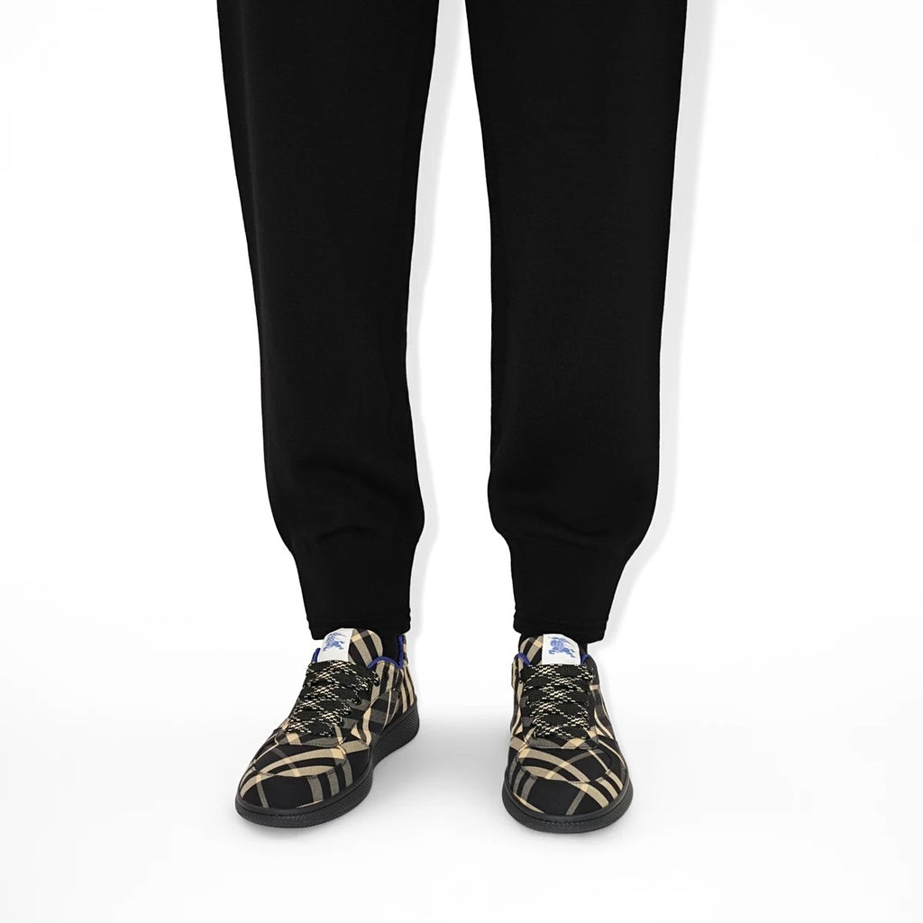Burberry 80953701,Burberry Check Terrace Sneakers,Burberry checkered sneaker,Burberry check sneaker,Burberry black check snea