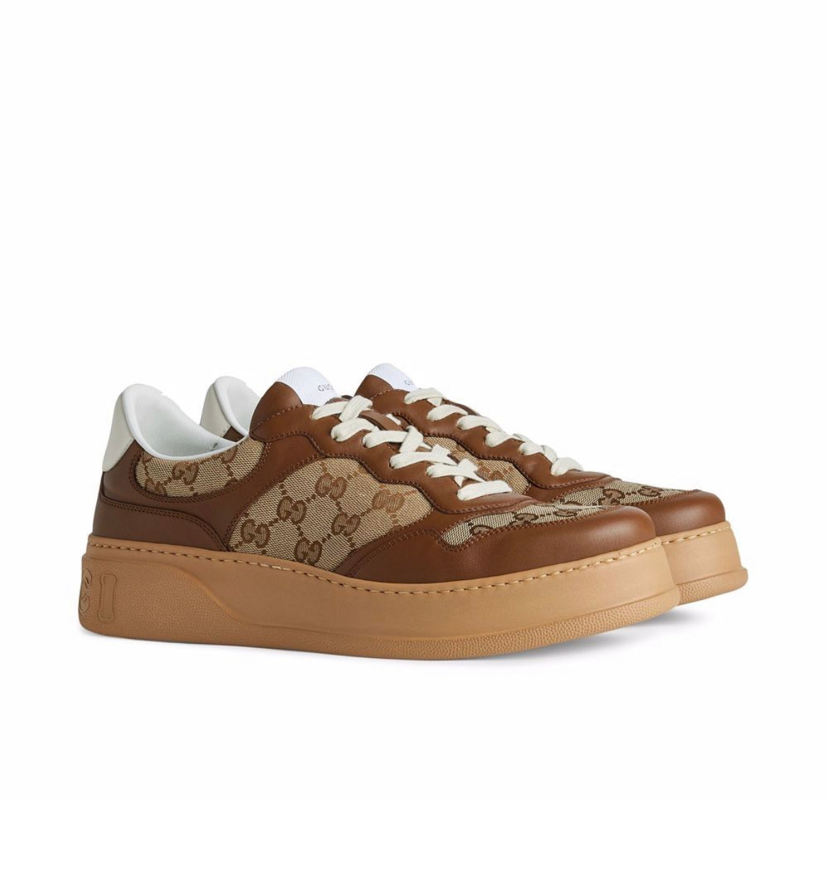 Gucci 675840 UPG20,Gucci embossed low top sneakers,Gucci sneakers brown monogram,gucci sneakers outlet,GUCCI men's sneakers,g