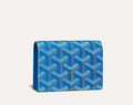 Winniemodo,Winnie modo,Goyard Malesherbes card wallet,Goyard Malesherbes,Goyard Malesherbes card wallet blue,Goyard cardholde