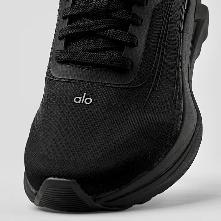 Alo Runner Black,Alo Runner,Alo sneaker black,Alo sneaker,Yoga sneaker,Alo sneaker on sale,Alo yoga sneaker black,Alo womens