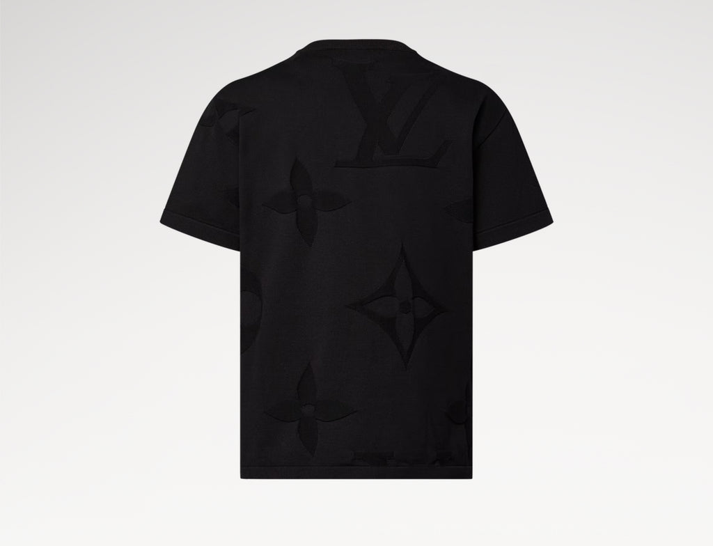 Louis Vuitton 1AFYEW,LV 1AFYEW,Louis Vuitton monogram short sleeved cotton crewneck,LV monogram short sleeved,Louis Vuitton b