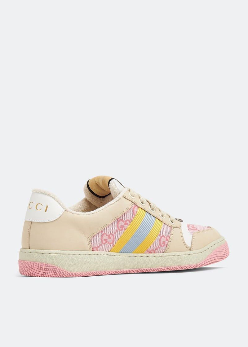 Gucci 741579 SFR08478,Gucci GG monogram sneaker,Gucci GG monogram pink sneaker,Gucci pink sneaker,Gucci GG pink sneaker,Gucci