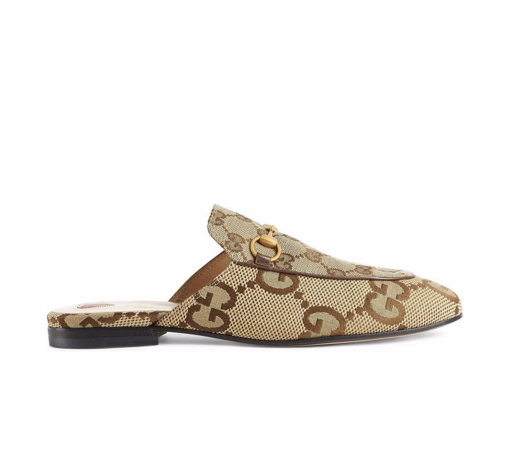 Gucci Princetown GG Horsebit mules