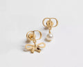 Winniemodo,Winniemodony,Dior E4837WOMRS,Dior bow earrings,Dior earrings sale,Dior bow studs,Dior earrings discount,Dior acces
