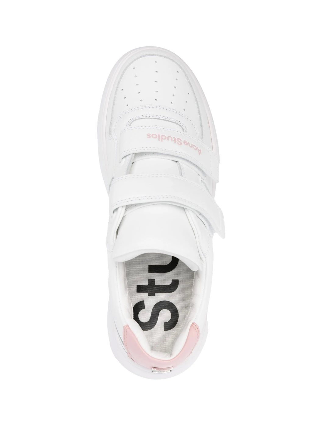 Acne Studios touch strap platform sneakers,Acne Studios Velcro sneaker,Acne Studios Velcro sneaker white,Acne Studios sneaker