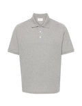 Saint Laurent 798944Y37HC,YSL 798944Y37HC,Saint Laurent polo shirt,YSL t-shirt, Saint Laurent grey polo shirt,YSL grey polo s