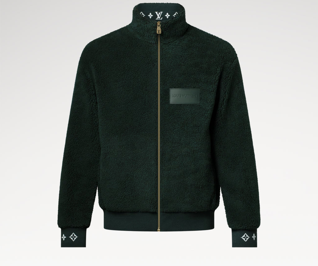 Winniemodo,Winnie modo,Louis Vuitton 1AIIRB,LV 1AIIRB,Louis Vuitton fleece blouson,Louis Vuitton fleece jacket,LV fleece jack