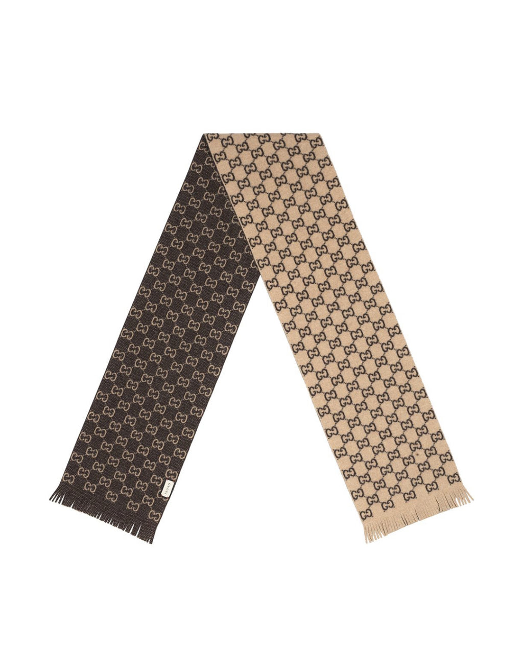 Gucci GG fringed scarf