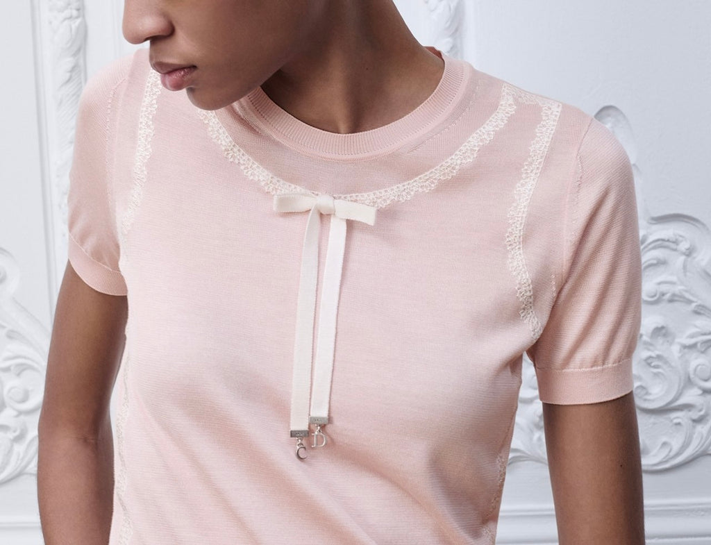 Winniemodo,Winniemodony,Dior 624S24A6E80,Dior knit sweater pink,Dior sweater,Dior sweater outlet,Dior sweater sale,Discount d