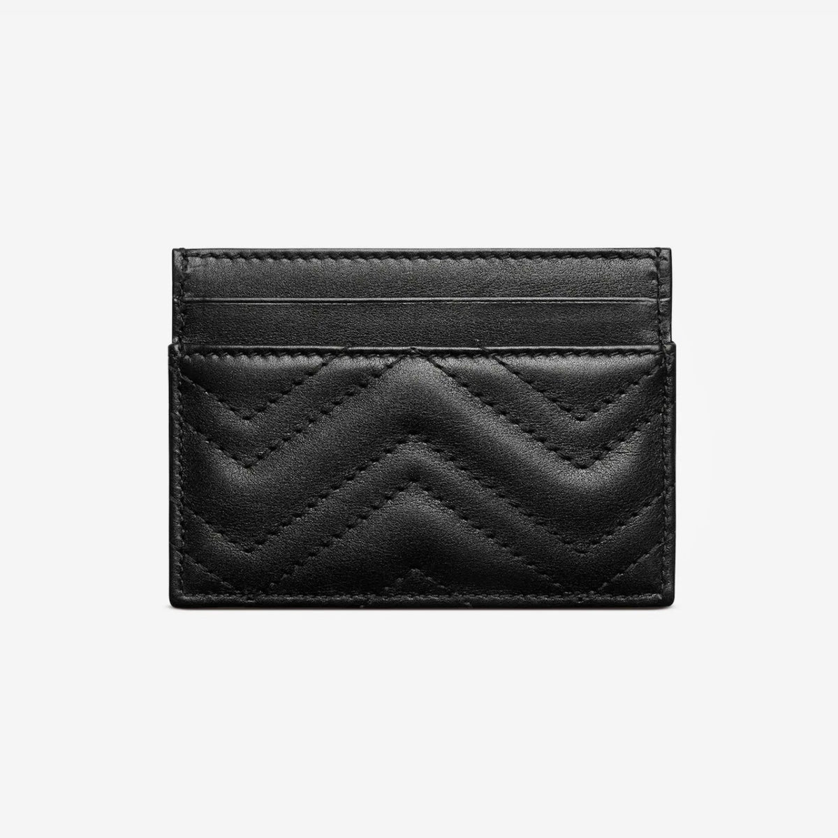 Gucci 443127 DTDHD,Gucci GG Marmont card case,Gucci GG Marmont card holder,Gucci black card holder,Gucci GG logo black card h