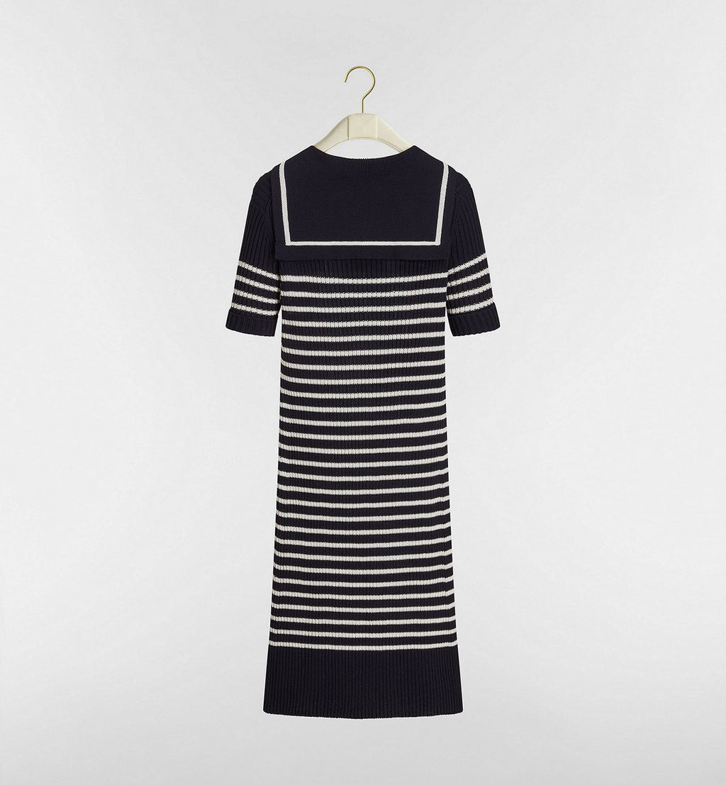Winniemodo,Winniemodony,Dior 644R15A7883,Dior dress blue,Dior clothes discount,Dior knit dress sale,Dior knit dress outlet,Di