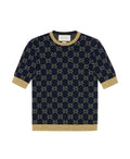 Gucci GG cotton lurex top