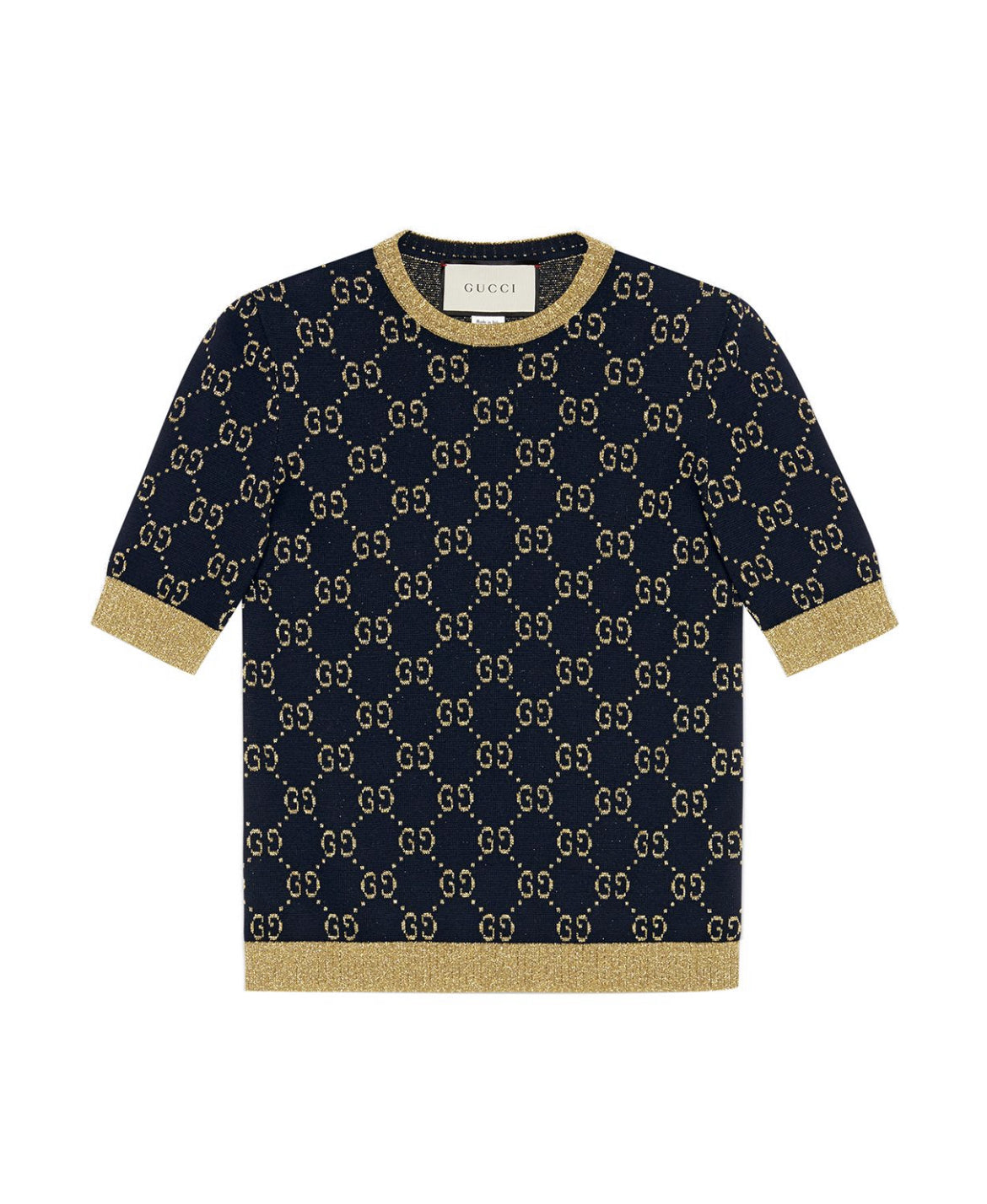 Gucci GG cotton lurex top