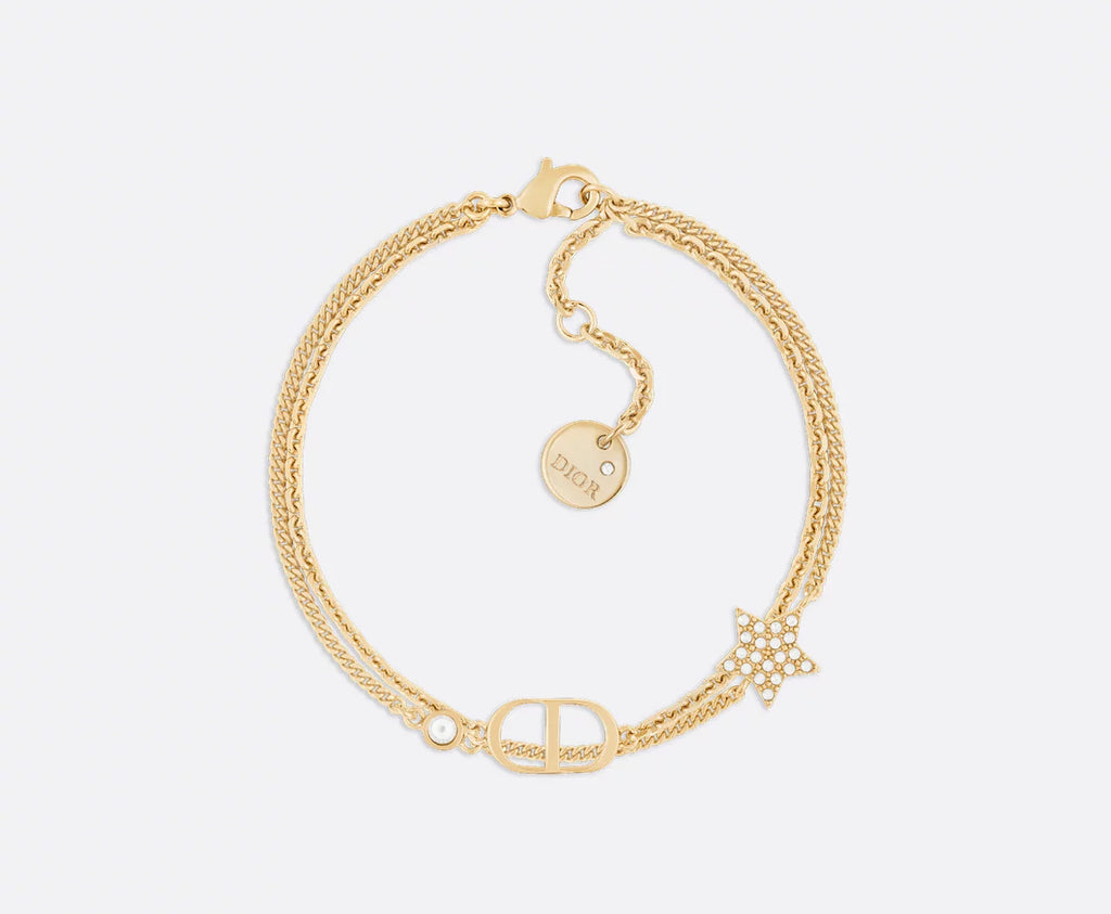 Dior petit CD double bracelet,Dior CD bracelet,Dior CD bracelet gold,Dior CD bracelet silver,Dior CD bracelet star,Dior CD st