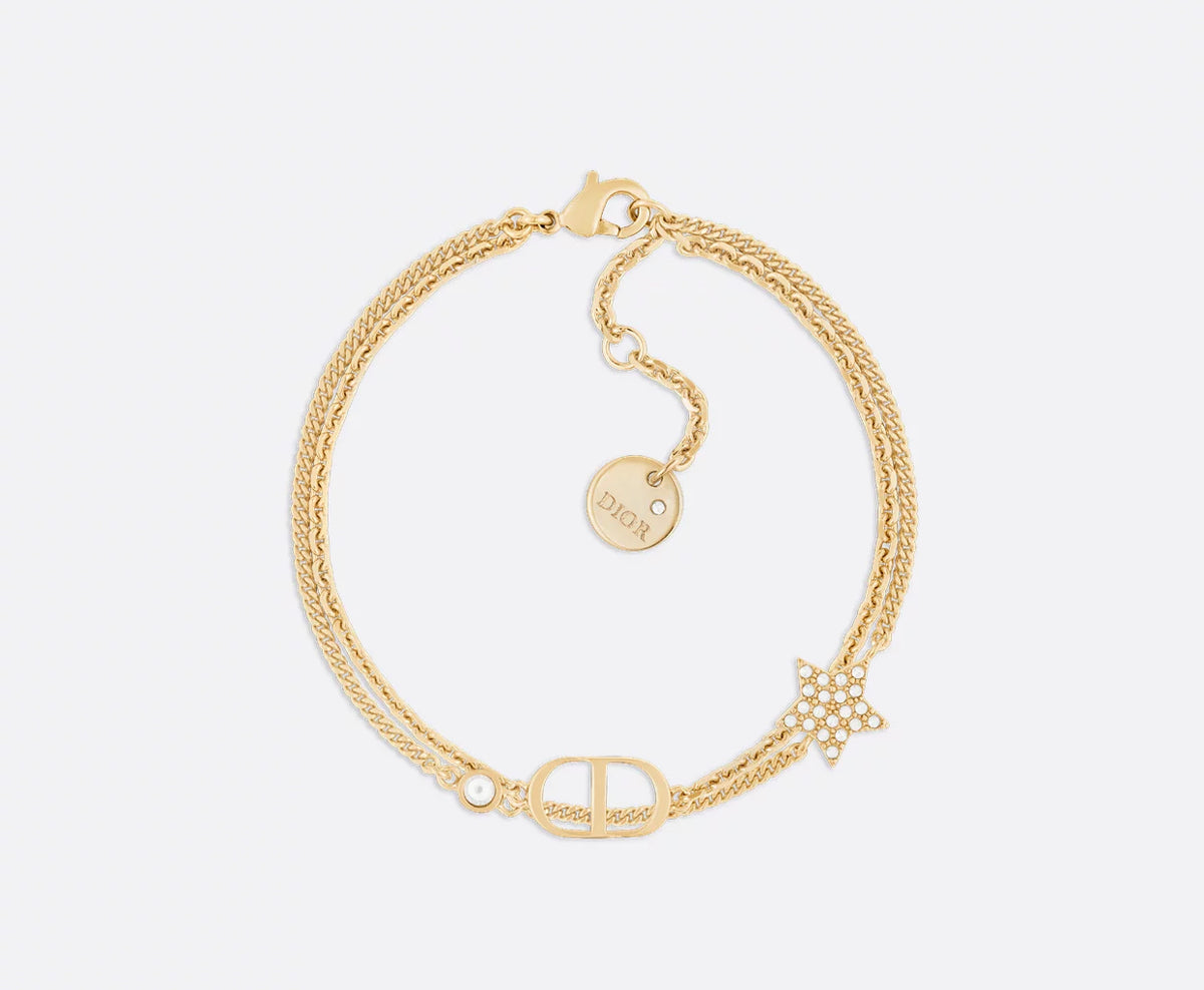 Dior petit CD double bracelet,Dior CD bracelet,Dior CD bracelet gold,Dior CD bracelet silver,Dior CD bracelet star,Dior CD st