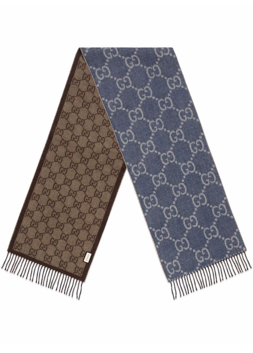 Gucci GG Jacquard Knit Scarf